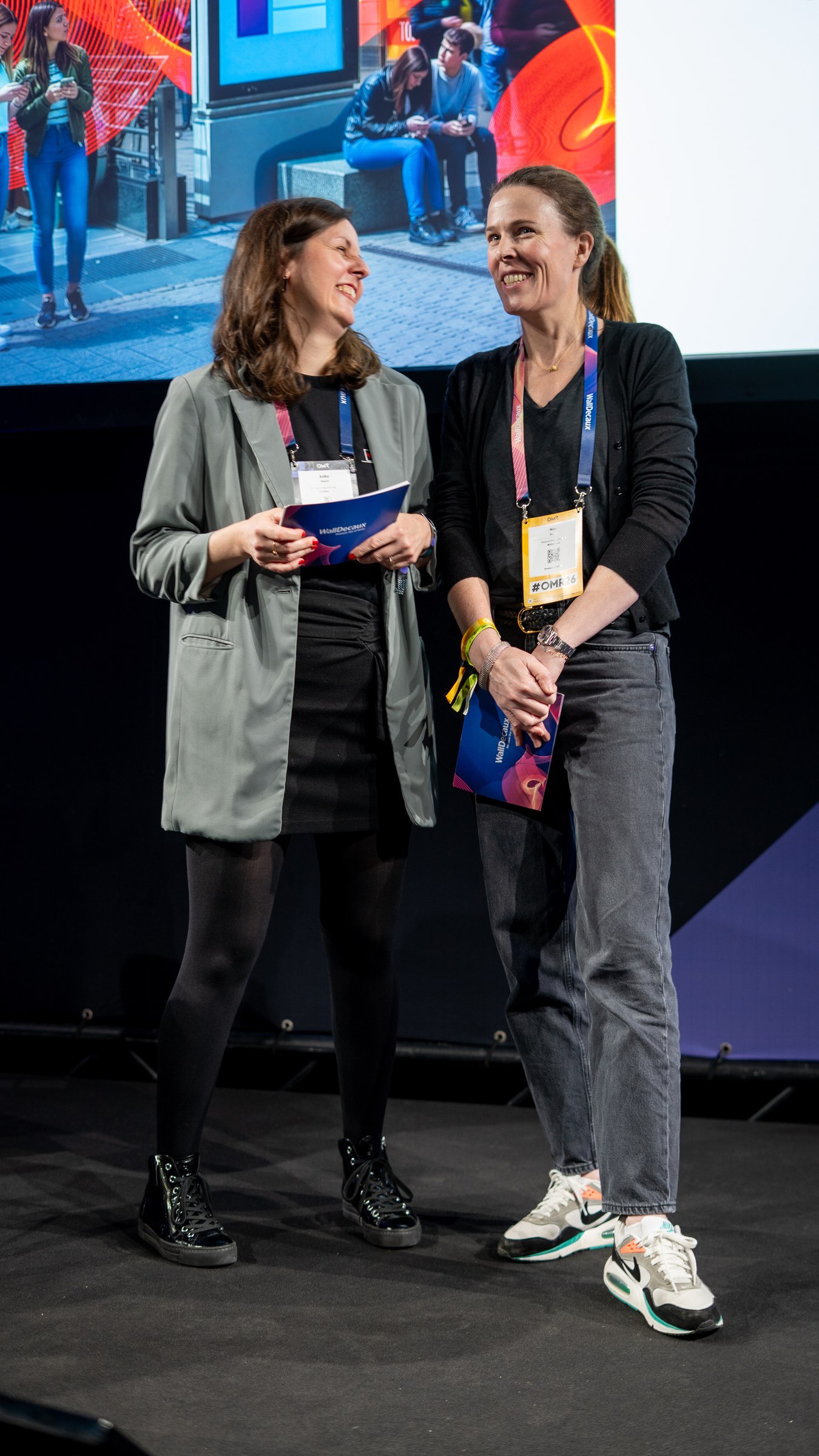 Nina Reicke bei der OMR